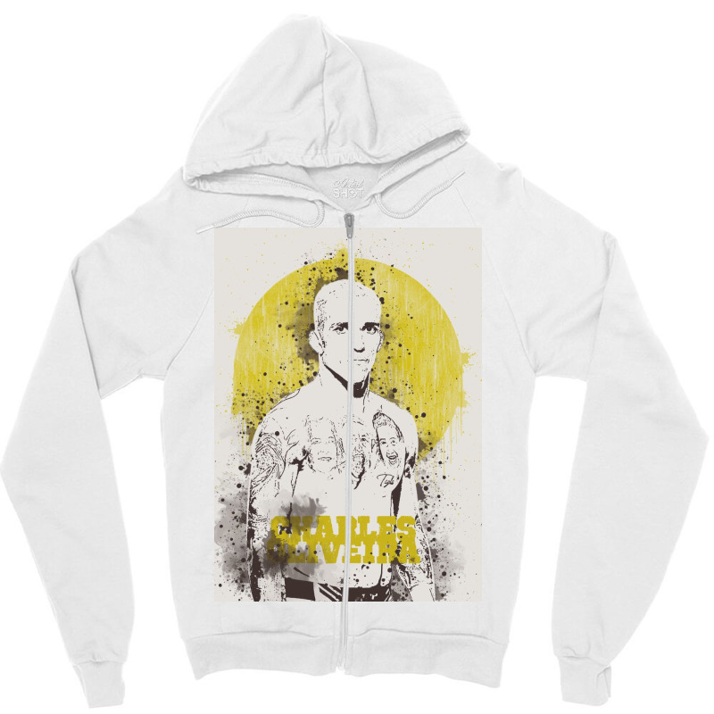 Charles Oliveira Zipper Hoodie | Artistshot