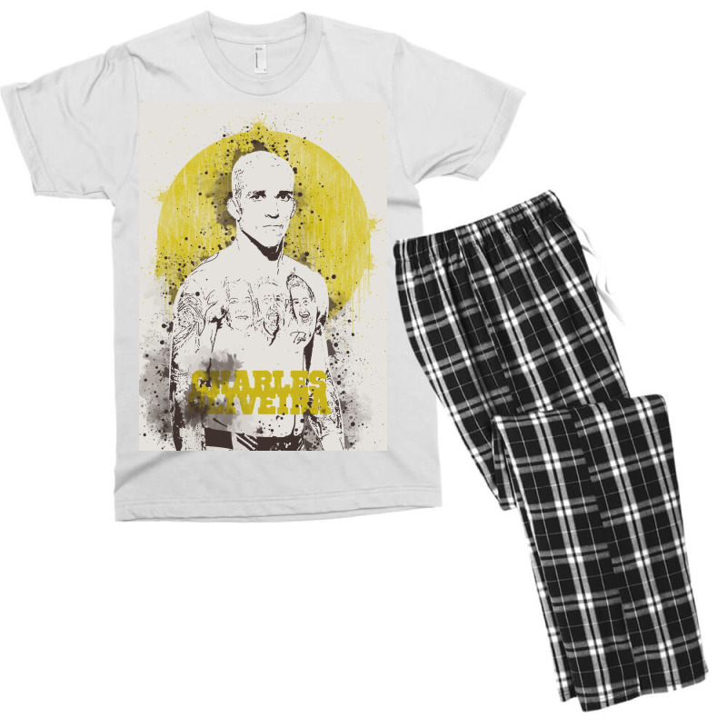 Charles Oliveira Men's T-shirt Pajama Set | Artistshot