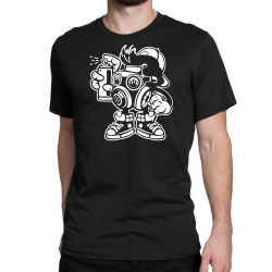 gas mask boy in the mission Classic T-shirt | Artistshot
