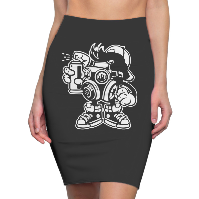 Gas Mask Boy In The Mission Pencil Skirts | Artistshot