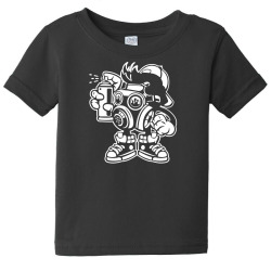 gas mask boy in the mission Baby Tee | Artistshot