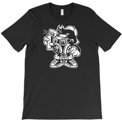 Gas Mask Boy In The Mission T-shirt Designed By Ika