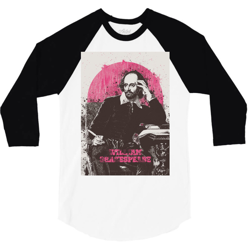 William Shakespeare 3/4 Sleeve Shirt | Artistshot