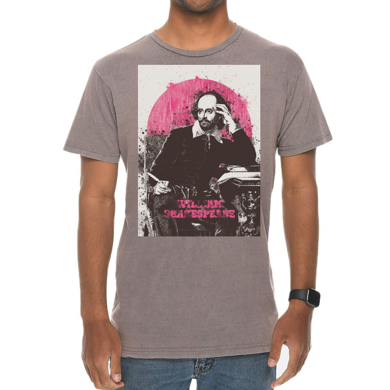 William Shakespeare Vintage T-shirt | Artistshot