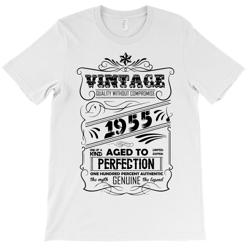 Custom Vintage Aged To Perfection 1955 T-shirt By Designbycommodus ...