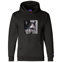 Screaming Crying Sad Cat Champion Hoodie | Artistshot