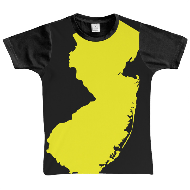 New Jersey Yellow Graphic Youth T-shirt by mrbigzeroht | Artistshot