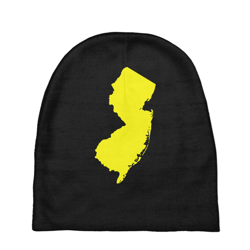 New Jersey Yellow Baby Beanies by mrbigzeroht | Artistshot