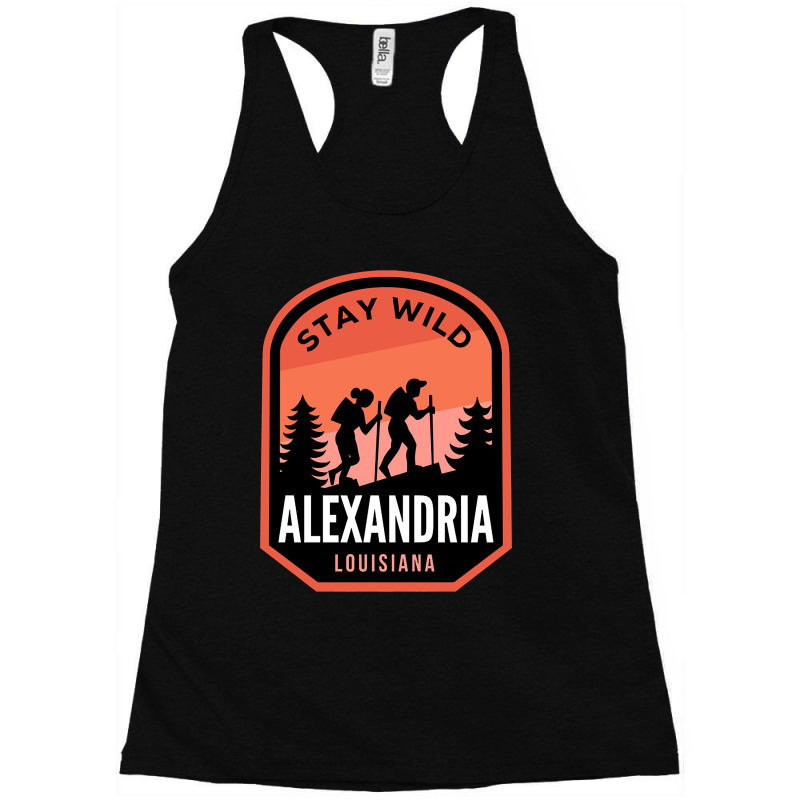 Alexandria Louisiana Hiking In Nature-dnm51 Racerback Tank by currentlyderby559 | Artistshot