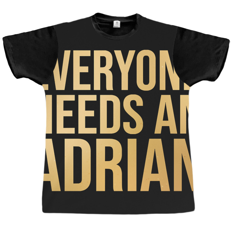 Adrian Name-kmd7s Graphic T-shirt | Artistshot