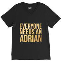 Adrian Name-kmd7s V-neck Tee | Artistshot