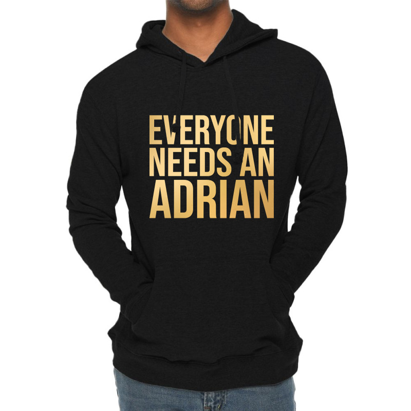 Adrian Name-kmd7s Lightweight Hoodie | Artistshot