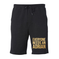 Adrian Name-kmd7s Fleece Short | Artistshot