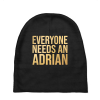 Adrian Name-kmd7s Baby Beanies | Artistshot