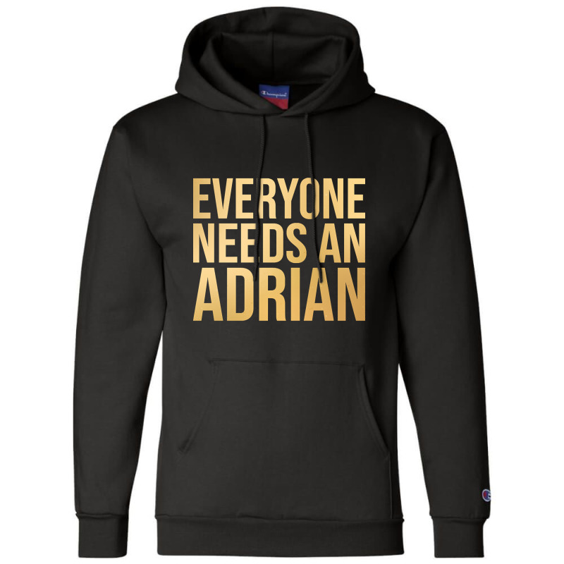 Adrian Name-kmd7s Champion Hoodie | Artistshot