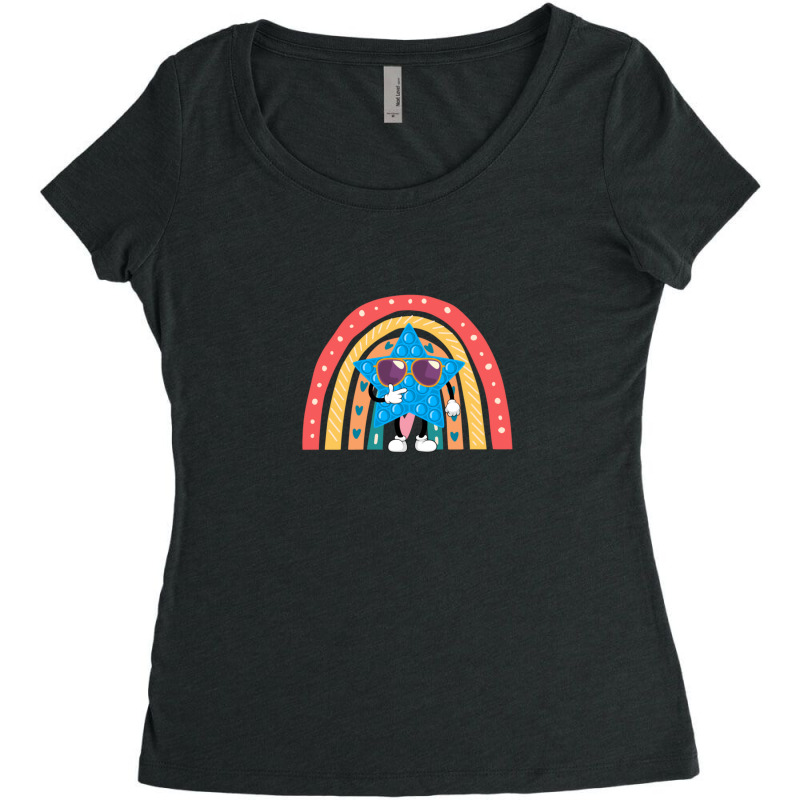 Pop It Star Women's Triblend Scoop T-shirt by EliGWhiteIii | Artistshot