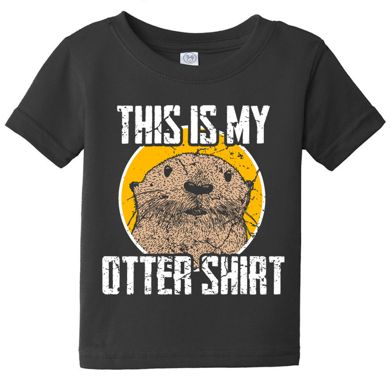 Limited Edition Otter Baby Tee by fenderbendable | Artistshot