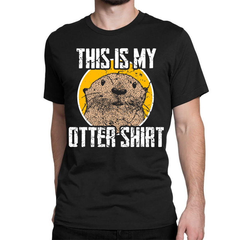 Limited Edition Otter Classic T-shirt by fenderbendable | Artistshot