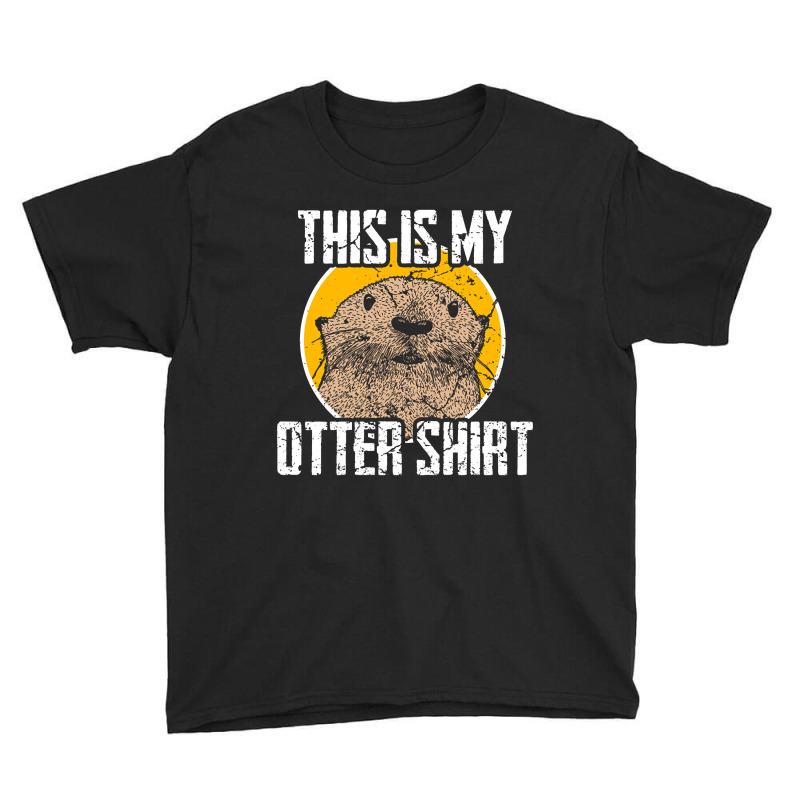 Limited Edition Otter Youth Tee by fenderbendable | Artistshot