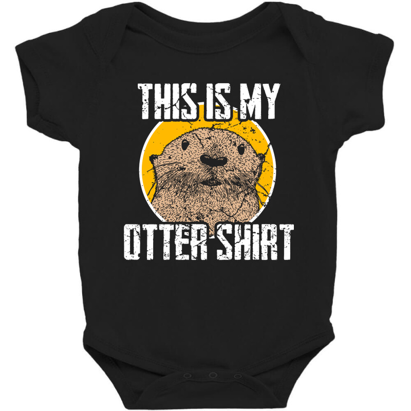 Limited Edition Otter Baby Bodysuit by fenderbendable | Artistshot