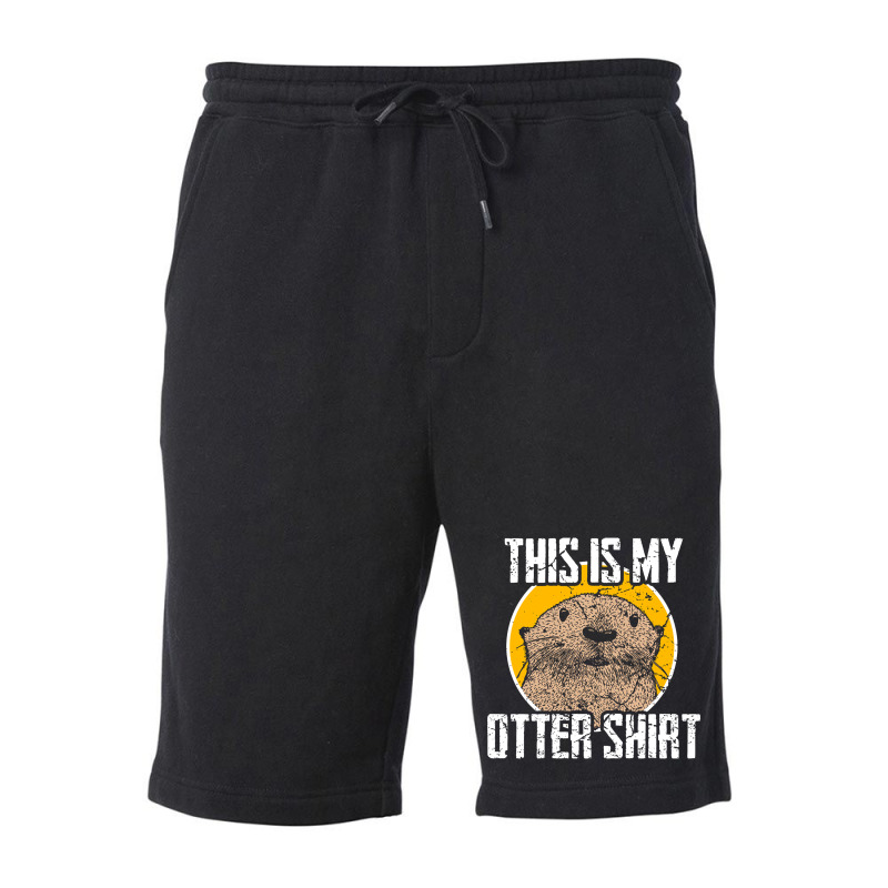 Limited Edition Otter Fleece Short by fenderbendable | Artistshot