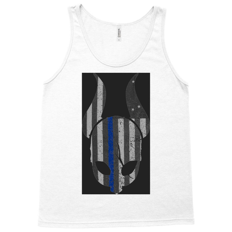 Betsy Ross Thin Blue Line Viking Skull  Humor Gift Tank Top | Artistshot