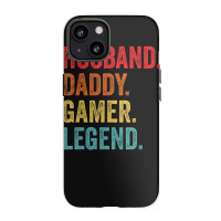 Hot Trend Husband Daddy Father Gamer Legend Video Gaming Lover Iphone 13 Case | Artistshot