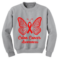 Colon Cancer  Symbol Youth Sweatshirt | Artistshot