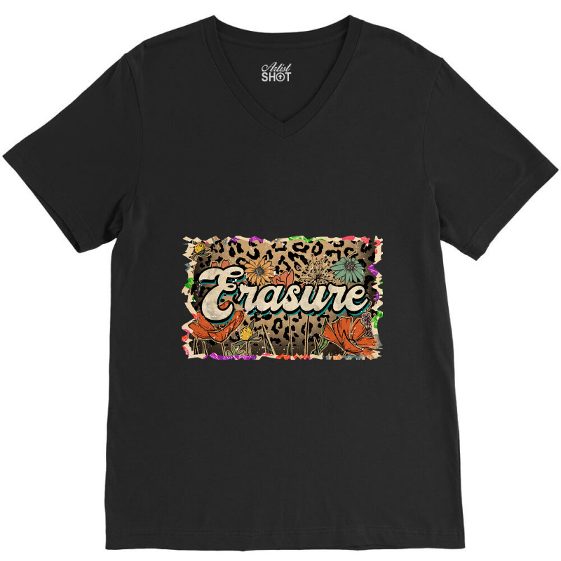 Beautiful Flowers Quest Erasure Proud Name V-neck Tee | Artistshot