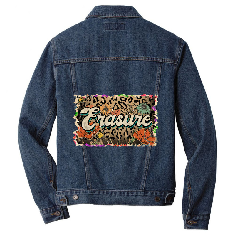 Beautiful Flowers Quest Erasure Proud Name Men Denim Jacket | Artistshot