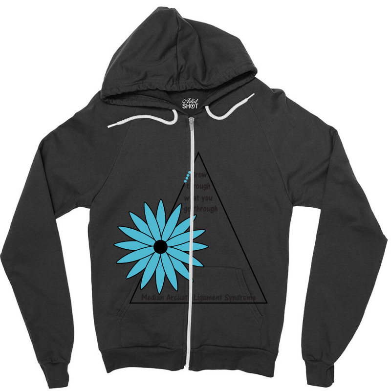 2021 Mals Awareness Day Contest Winner Zipper Hoodie | Artistshot