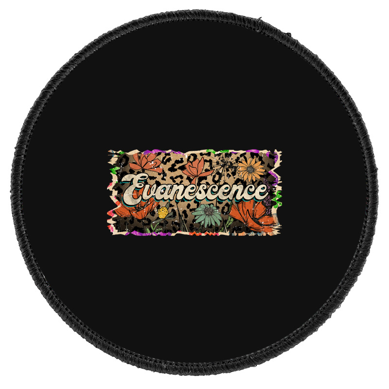 Beautiful Flowers Quest Evanescence Proud Name Round Patch | Artistshot