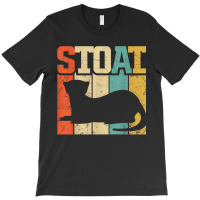 Vintage Stoat Short-tailed Weasel Ermine T-shirt | Artistshot