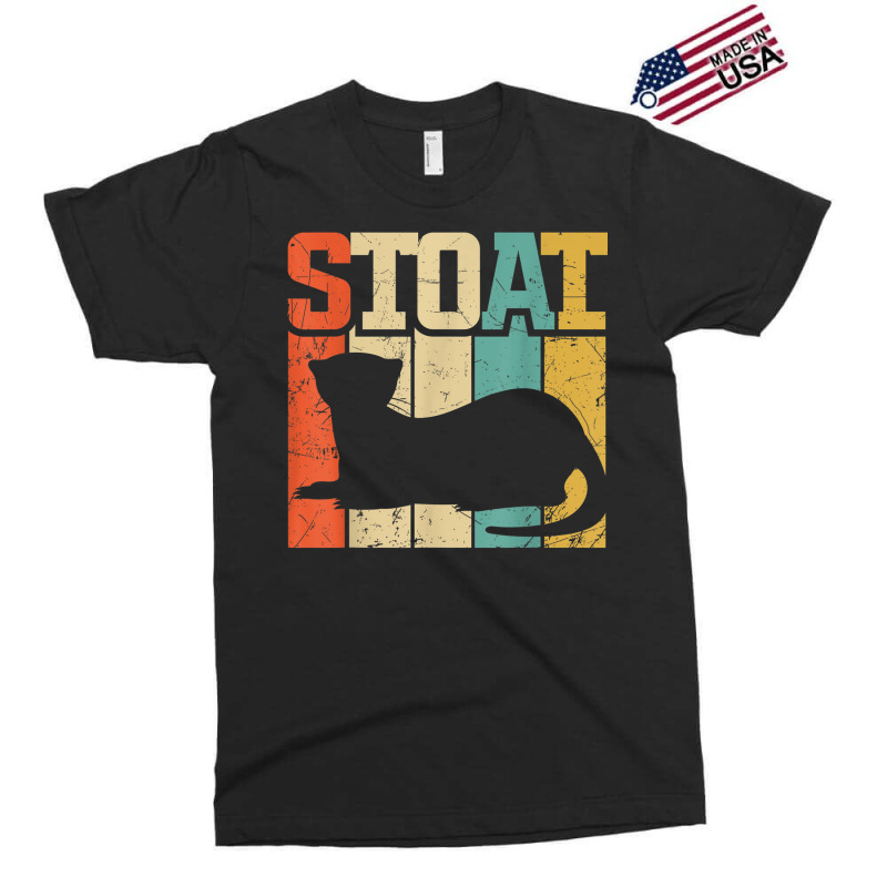 Vintage Stoat Short-tailed Weasel Ermine Exclusive T-shirt | Artistshot