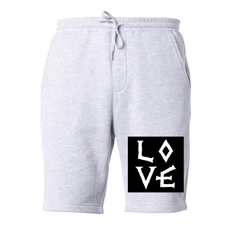 Black Viking Love  Music Music Fleece Short | Artistshot