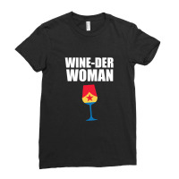 Wineder Woman Scoop Ladies Fitted T-shirt | Artistshot