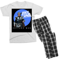 Eurovision Fire Saga Ferrell Volcano Man Iceland  Cute Hipster Men's T-shirt Pajama Set | Artistshot