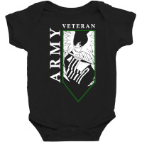 Army Veteran Eagle Tee Baby Bodysuit | Artistshot