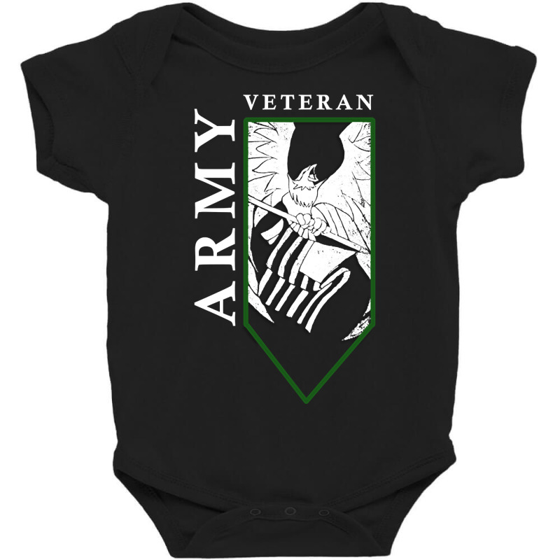 Army Veteran Eagle Tee Baby Bodysuit | Artistshot