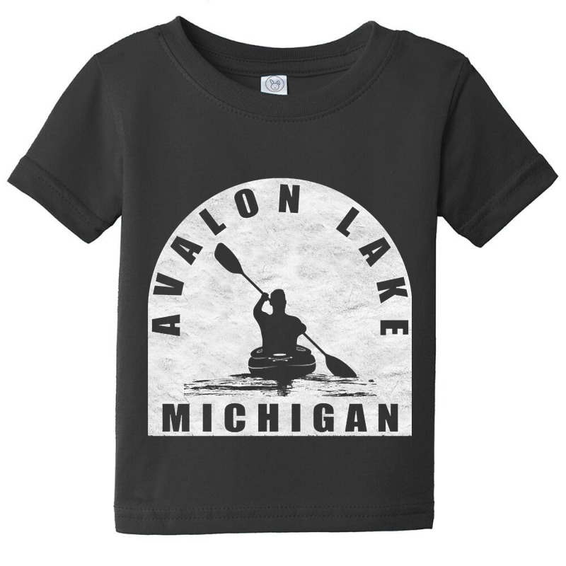 Avalon Lake Kayaking Michigan Baby Tee | Artistshot