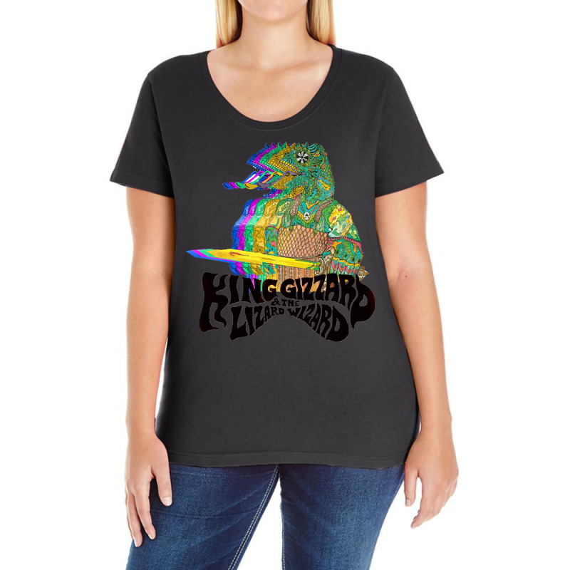 Fast Track Your King Gizzard And The Lizard Wizard Ladies Curvy T-Shirt by yadirtayshad | Artistshot