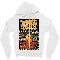 Extreme Conditions Demand Extreme Responses By Brutal Tclassic Old Sch Zipper Hoodie | Artistshot