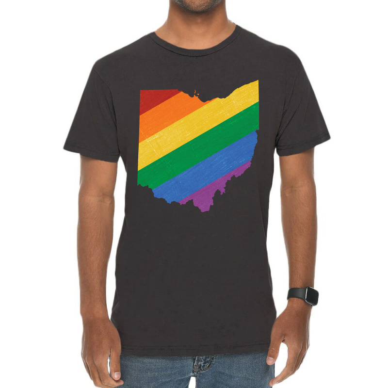 Ohio Pride Vintage T-shirt | Artistshot