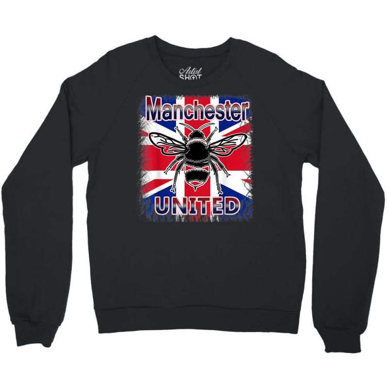 Manchester Bee United Bee Strong Crewneck Sweatshirt | Artistshot