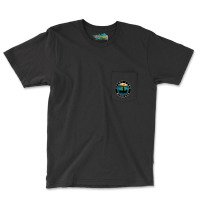 Avery Lake Fishing Michigan Sunset Pocket T-shirt | Artistshot