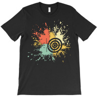 Shooting Target T  Shirt S H O O T I N G T A R G E T I N K S P L A S H T-shirt | Artistshot