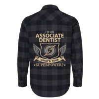 Associate Dentist T Shirt - Superpower Gift Item Tee Flannel Shirt | Artistshot