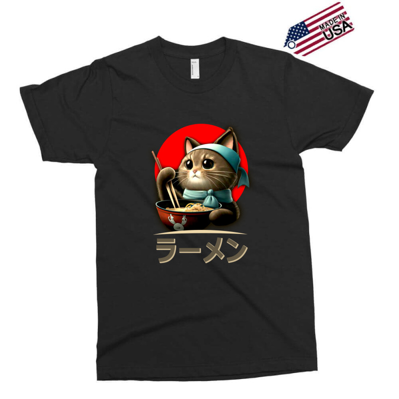 Ramen Kitten Neko Anime Kawaii Japanese Merch Girls Women Classic Exclusive T-shirt | Artistshot