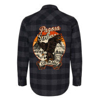 Pagosa Springs Colorado Bald Eagle Retro Vintage Aesthetic Flannel Shirt | Artistshot