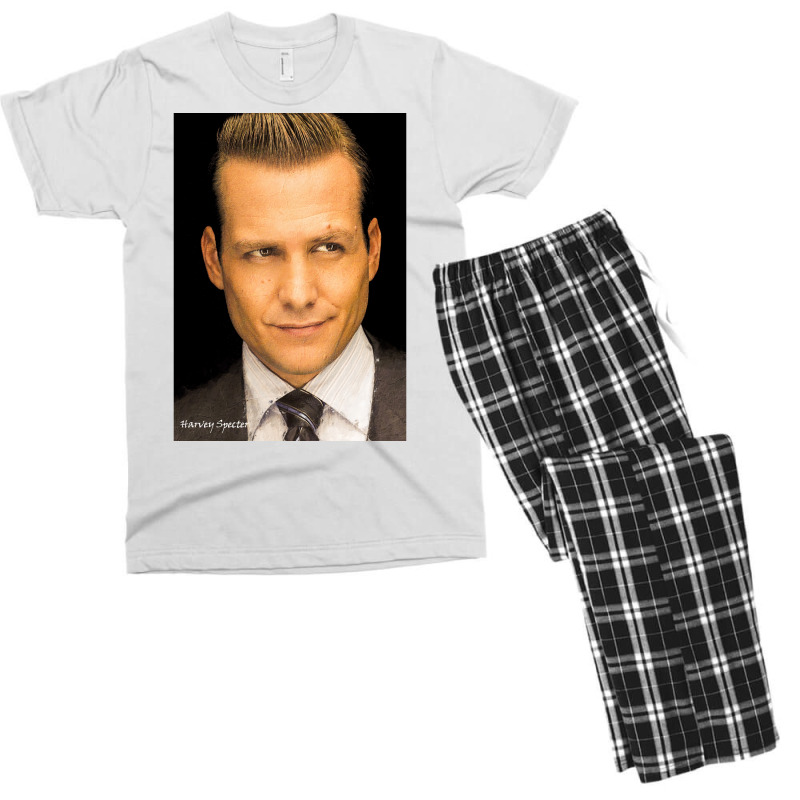 Harvey Specter Suits Classic Painting Poster Poster Blue (1) Men's T-shirt Pajama Set | Artistshot